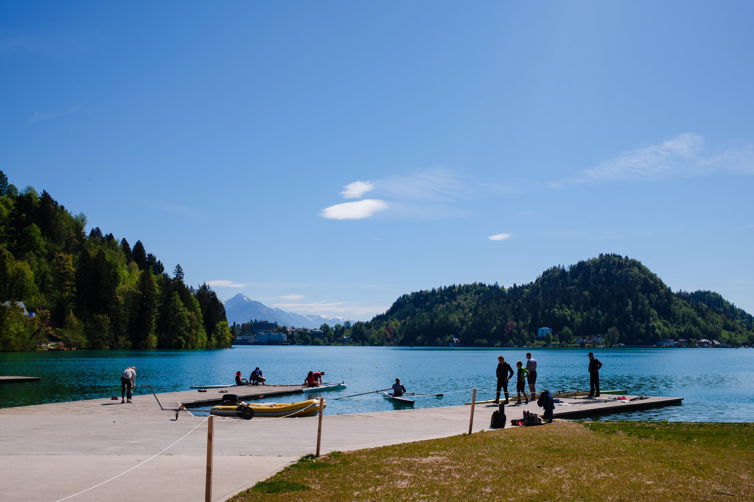 Lake Bled dock