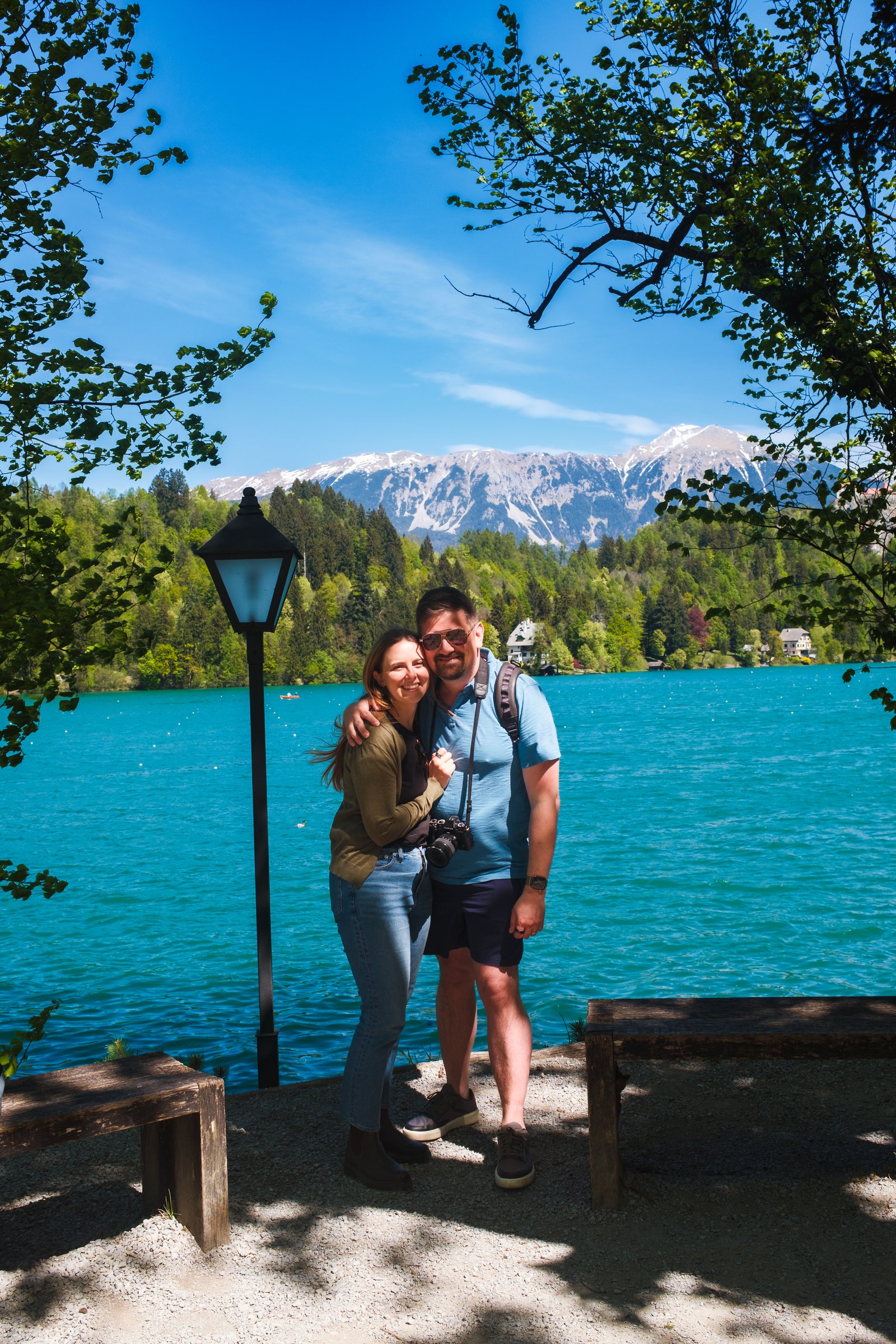Together at the lake