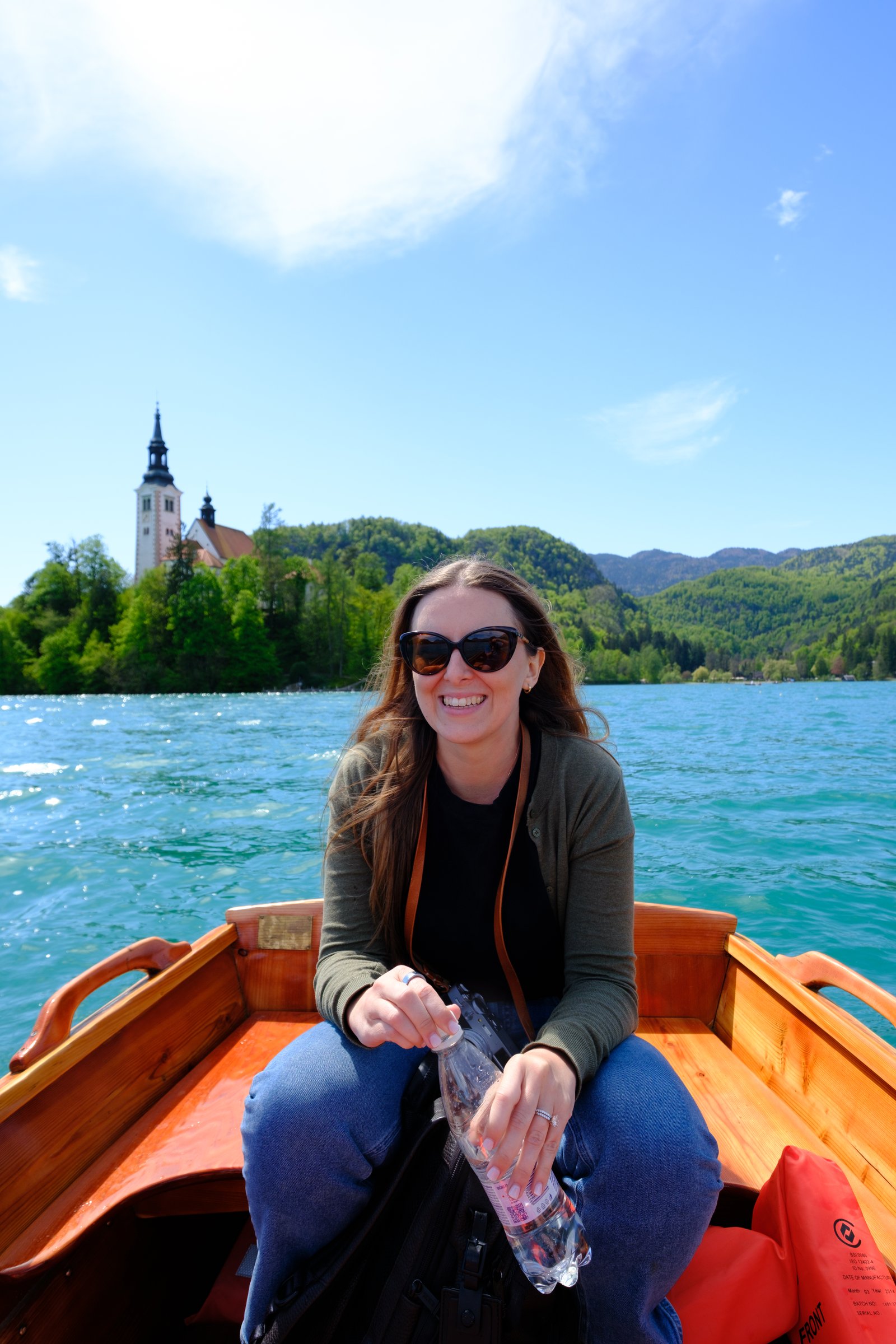 Kay on pletna boat