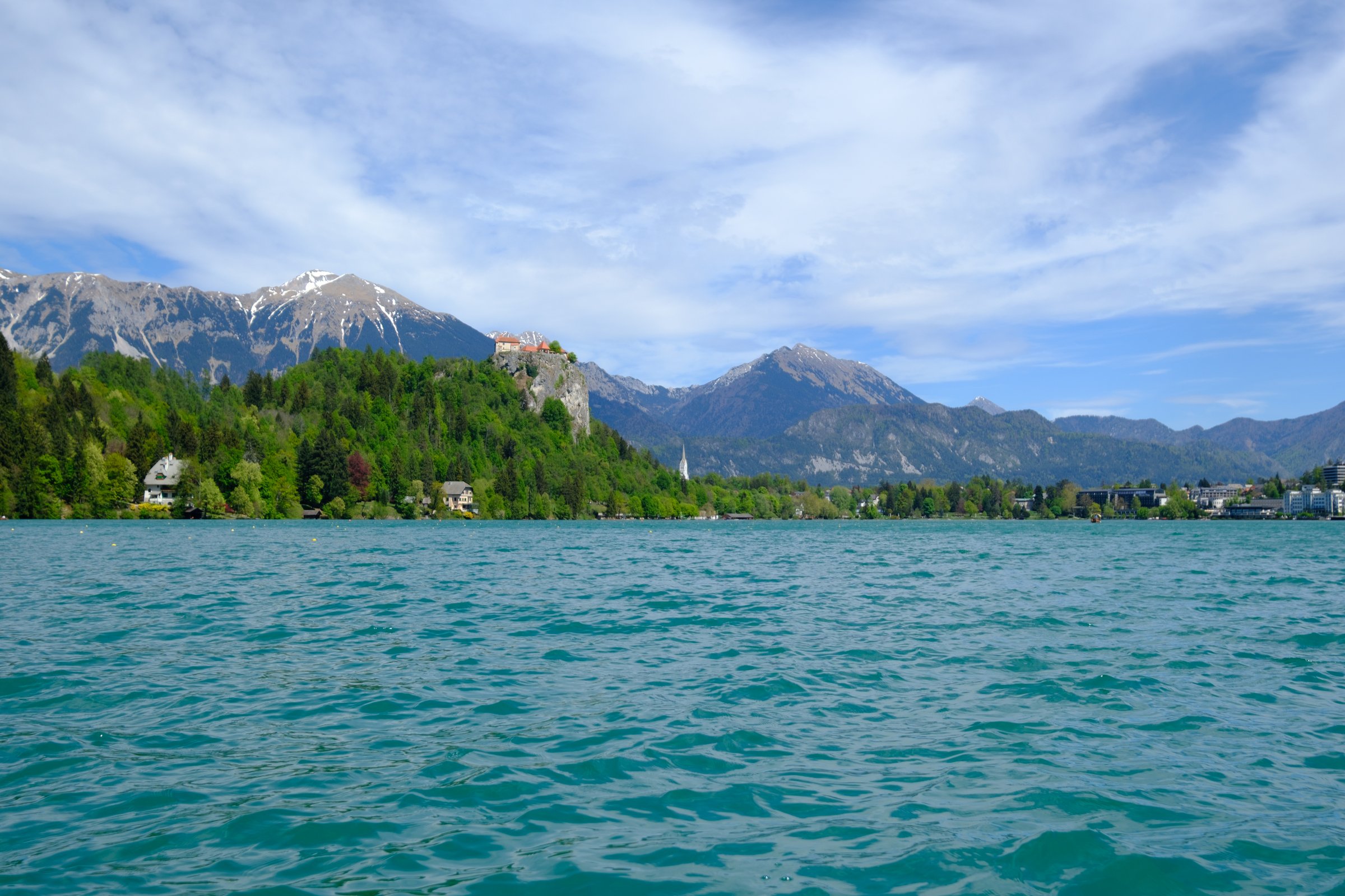 Lake from water level