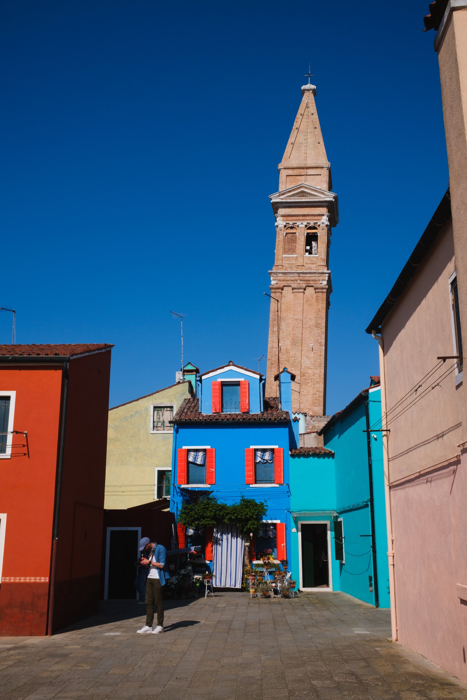 Burano leaning tower
