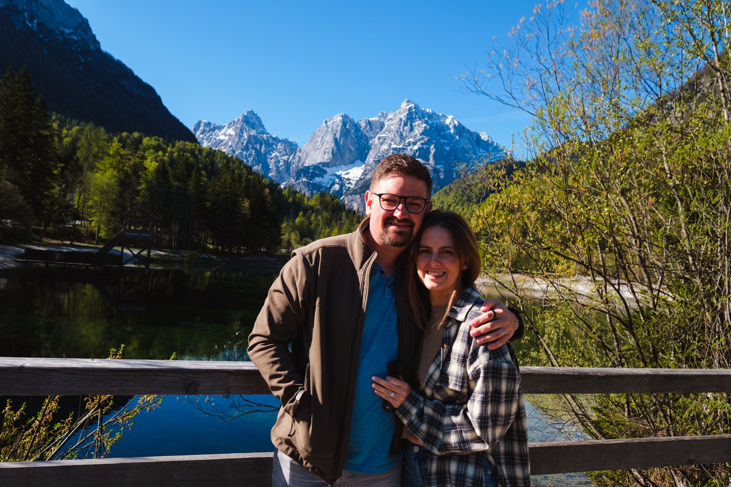 Together at Lake Jasna