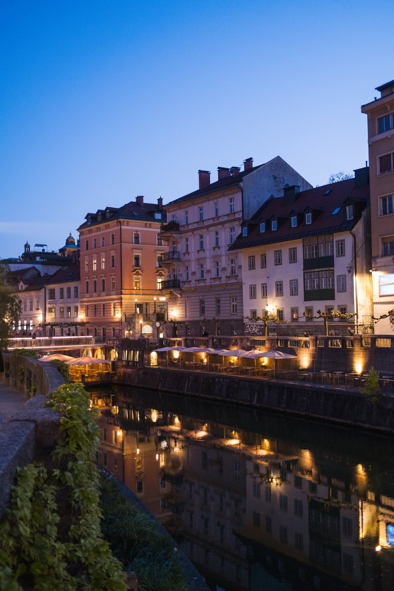 Ljubljana riverfront