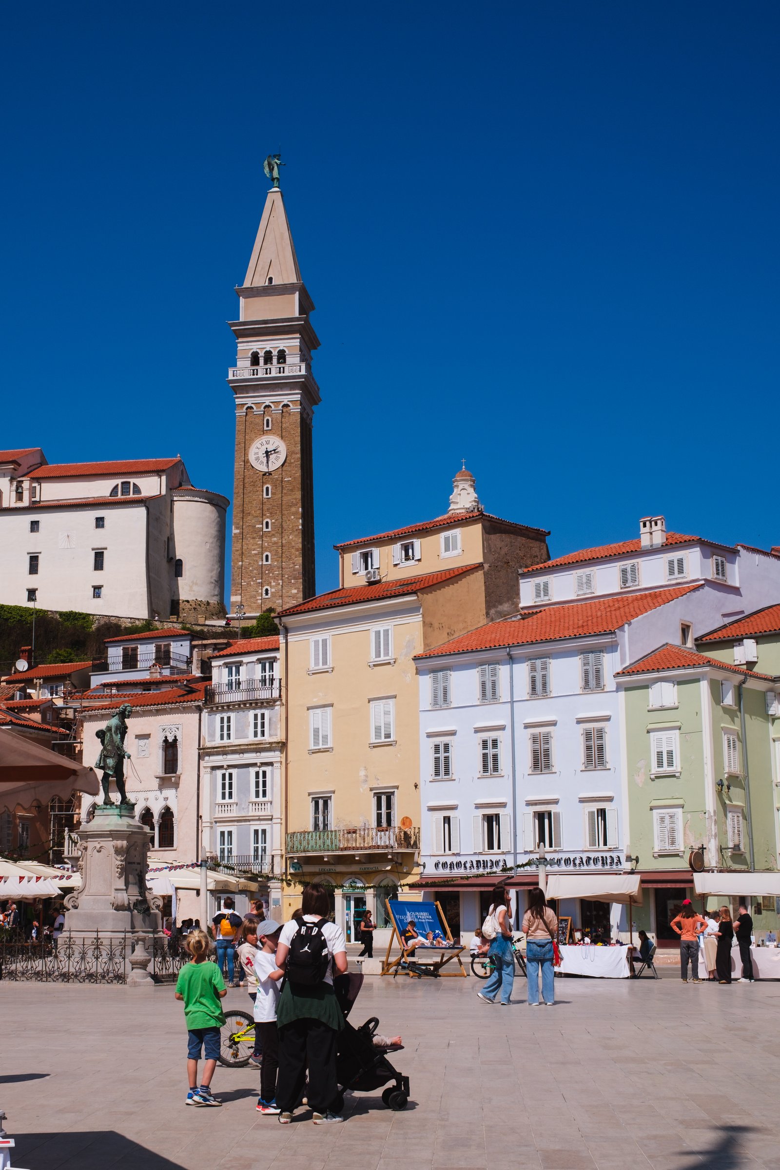 Piran main square