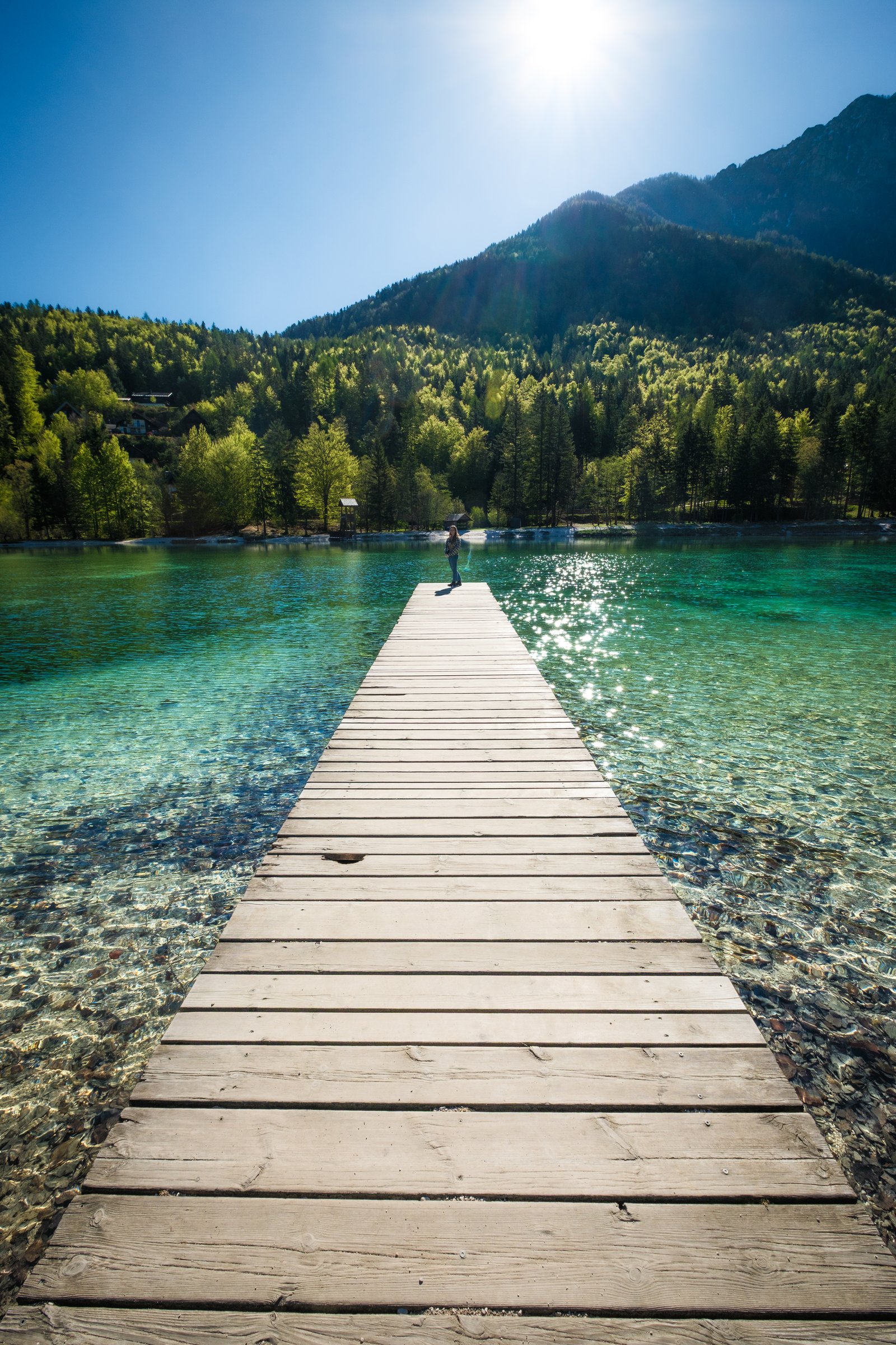 Dock at Lake Jasna