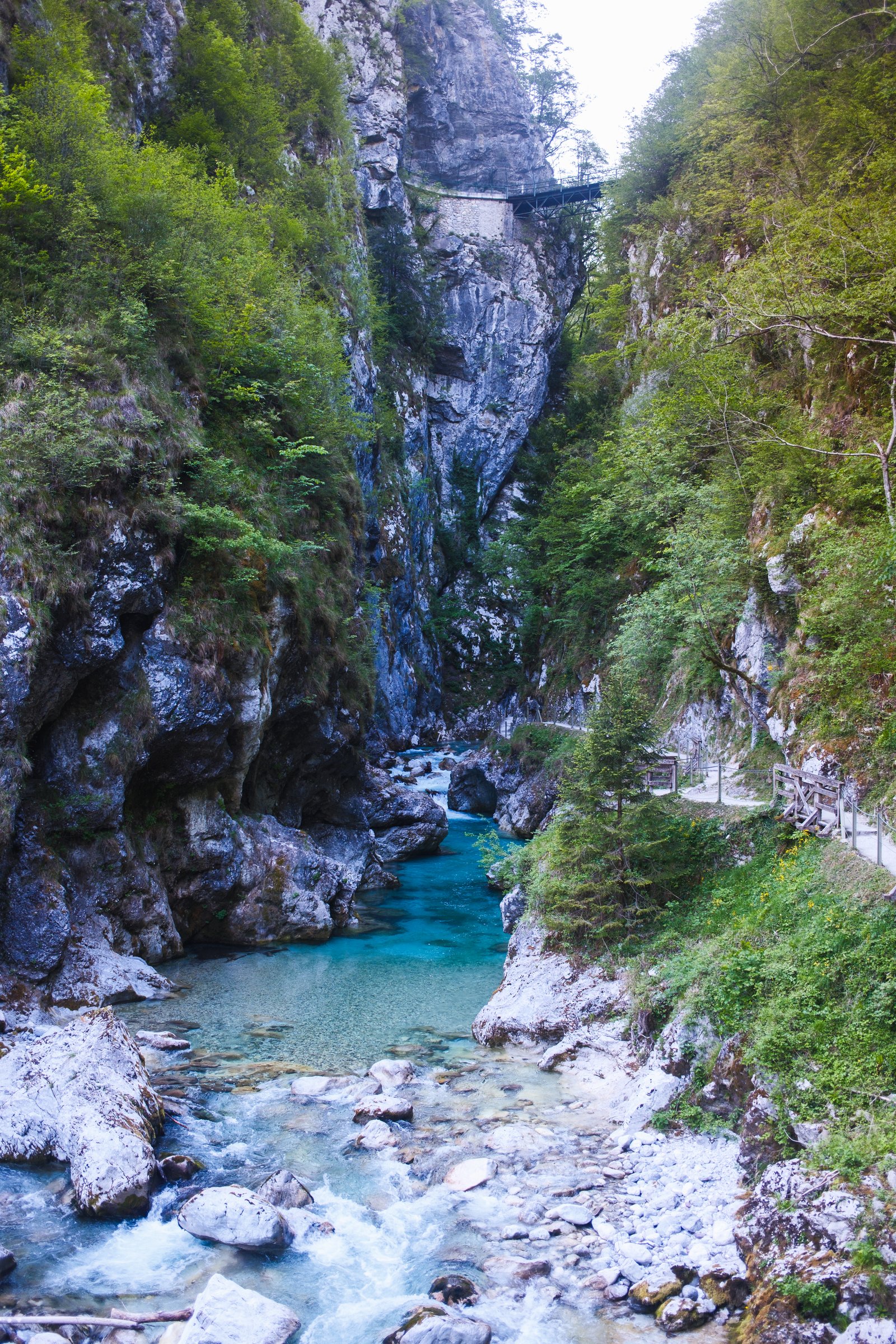 Soča River gorge