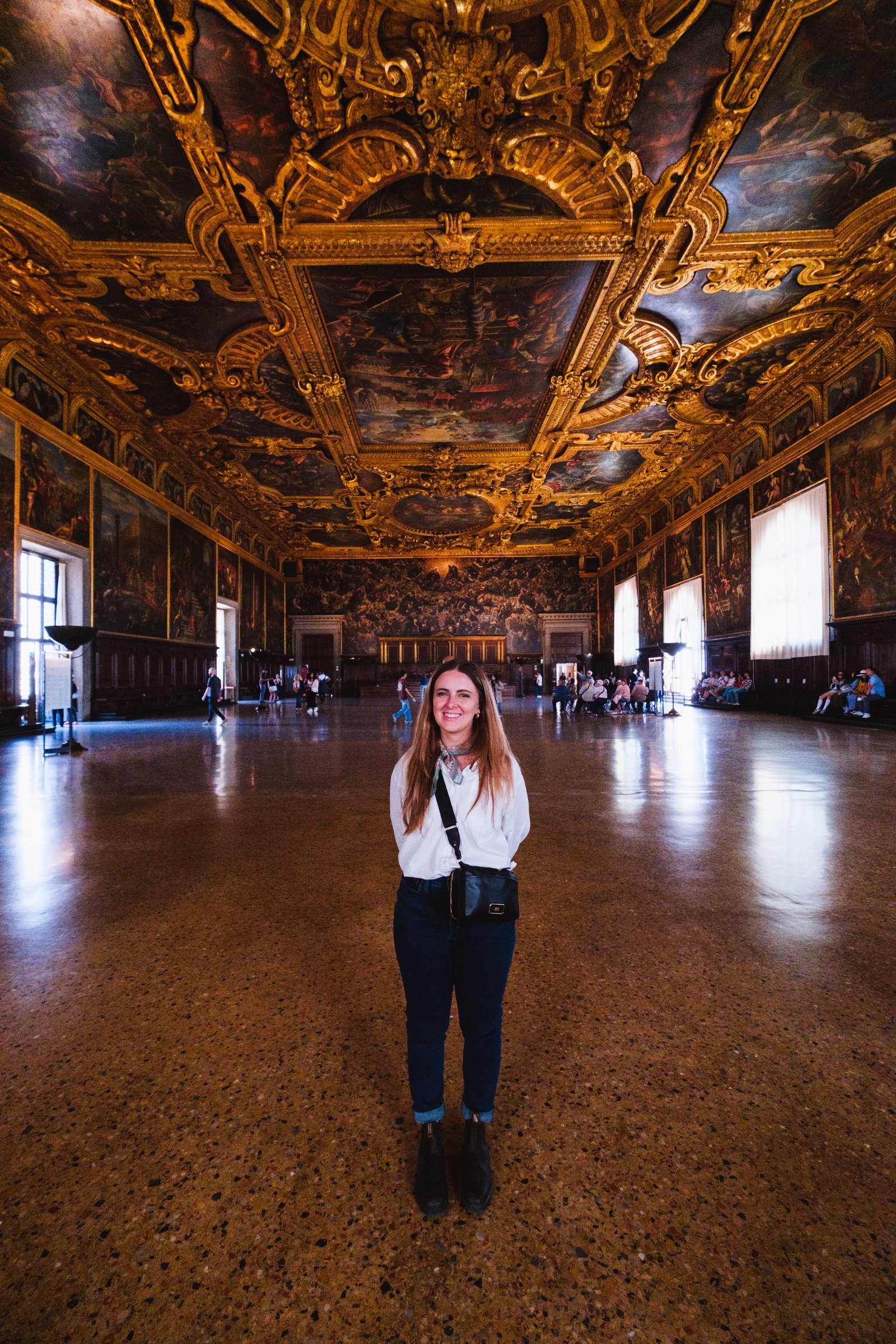 Kay in the Doge's Palace